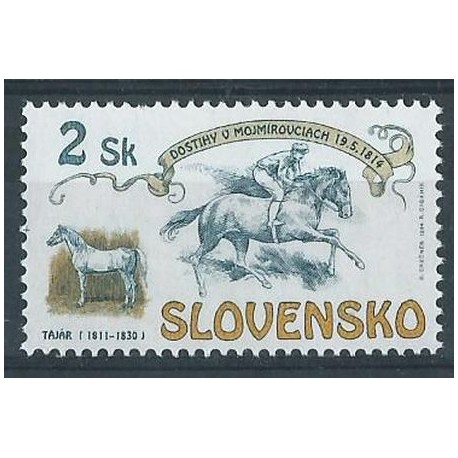 Słowacja - Nr 204 1994r - Konie