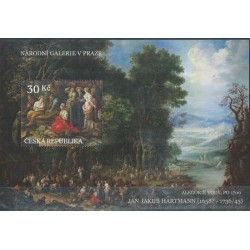 Czechy - Bl 33 2008r - Ryby - Malarstwo