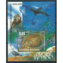 Bułgaria - Bl 250 2001r - Ryba