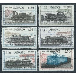 Monako - Nr 896 - 01 1968r - Koleje