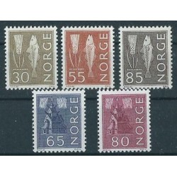 Norwegia - Nr 503 - 07 1963r - Ryby