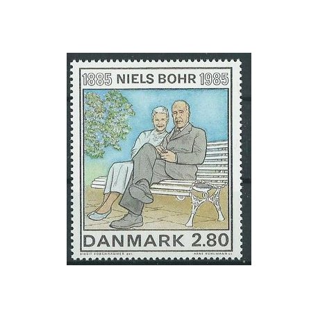 Dania - Nr 848 1988r - Niels Bohr