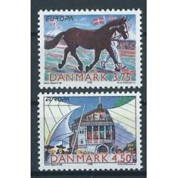 Dania - Nr 1188 - 89 1998r - CEPT - Koń