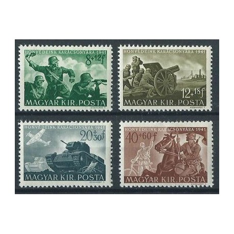 Węgry - Nr 682 - 85 1941r - Militaria