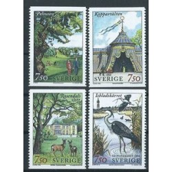 Szwecja - Nr 1955 - 58 1996r - Ssaki - Ptaki
