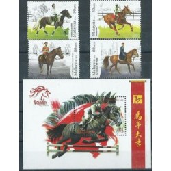 Malesia - Nr 2100 - 03 Bl 178 2014r - Konie