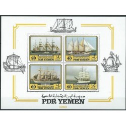 Yemen - Bl 15 1983r - Marynistyka - Polonika