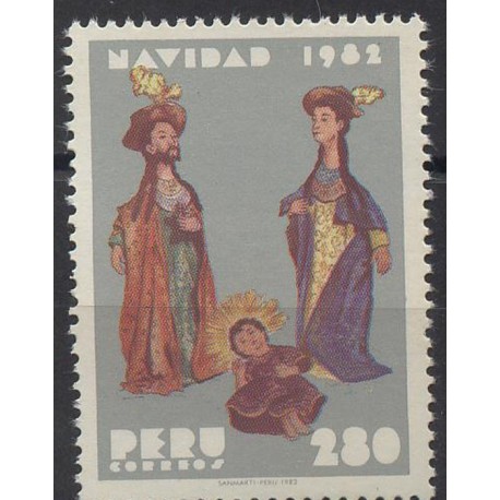 Peru - Nr 1236 1982r - Boże Narodzenie