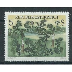 Austria - Nr 1903 1987r - Drzewa - Malarstwo