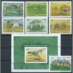 Uzbekistan - Nr 453 - 59 Bl 34 2002r - Konie