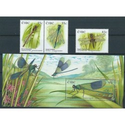 Irlandia - Nr 1909 - 11 Bl 81 2009r - Ważki