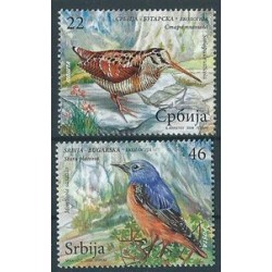 Serbia - Nr 283 - 84 2009r - Ptaki