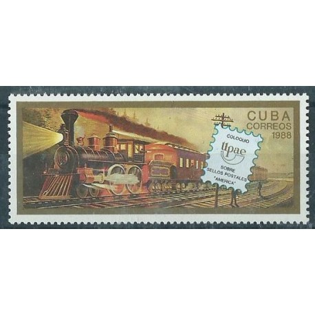 Kuba - Nr 3191 1988r - Kolej