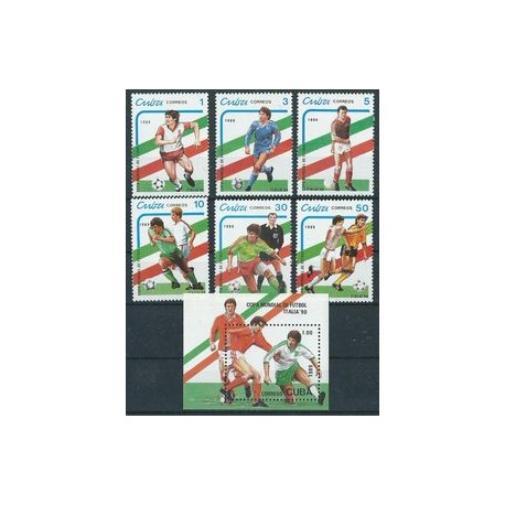 Kuba - Nr 3271 - 76 Bl 114 1989r - Sport
