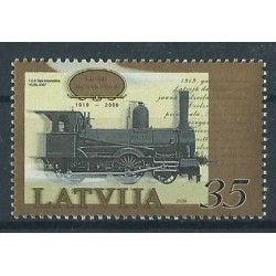 Łotwa - Nr 765 2009r - Kolej