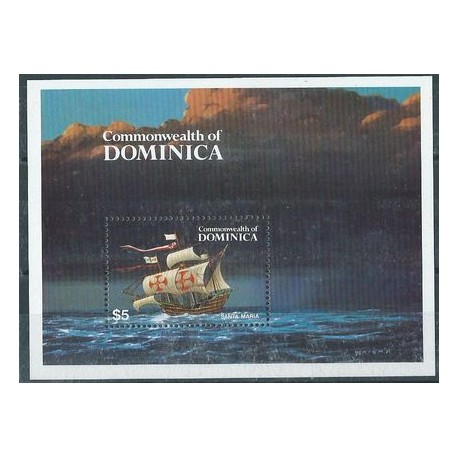 Dominika - Bl 89 1984r - Marynistyka