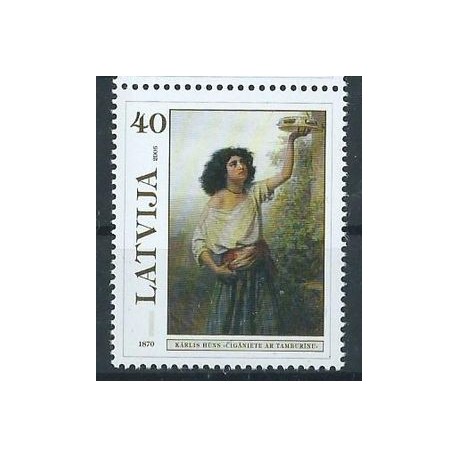Łotwa - Nr 675 2006r - Malarstwo