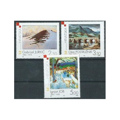 Chorwacja - Nr 530 - 32 1999r - Malarstwo