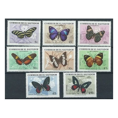 Salvador - Nr 964 - 71 1969r - Motyle
