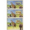 Gwinea -  Nr 2474 - 76  A  1999r - Ssaki