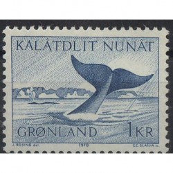 Grenlandia - Nr 075 1970r - Ssaki morskie - Słania