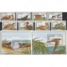 Sierra Leone - Nr 1455 - 62 Bl 129 - 30 1990r - Ptaki
