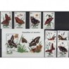 Lesotho -  Nr 825 - 32 Bl 71 1990r - Motyle