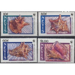 Nevis - Nr 523 - 26 1990r - WWF - Muszle