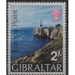 Gibraltar - Nr 236 1970r - Latarnia