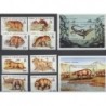 Turks & Caicos - Nr 989 - 96 Bl 101 - 102 1991r - Dinozaury