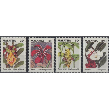 Malezja - Nr 488 - 91 1993r - Kwiaty