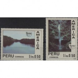 Peru - Nr 1454 - 55 1991r - Krajobrazy