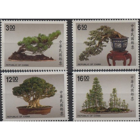 Tajwan - Nr 1914 - 17 1990r - Drzewa