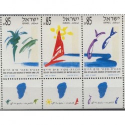 Izrael - Nr 1214 - 16 1992r - Ryby