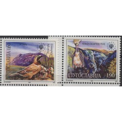 Jugosławia - Nr 2720 - 21 1995r - Ptak - Ssaki