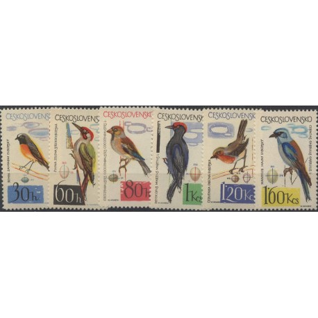 Czechosłowacja - Nr 1495 - 00 1964r - Ptaki