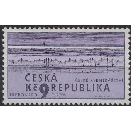 Czechy - Nr 289 2001r - CEPT - Sieci rybackie