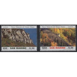 San Marino - Nr 1832 - 33 1999r -  CEPT - Krajobrazy
