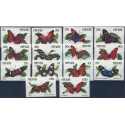 Nevis - Nr 572 - 85 I 1991r - Motyle