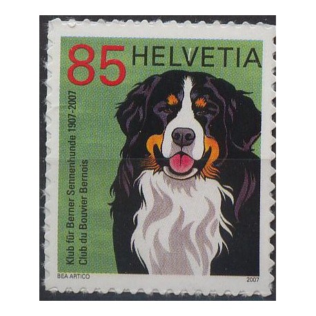 Szwajcaria - Nr 2001 2007r - Pies