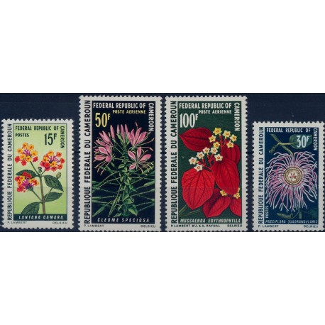 Kamerun - Nr 606 - 09 1970r - Kwiaty