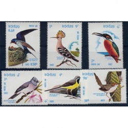Laos - Nr 541 - 46 1982r - Ptaki