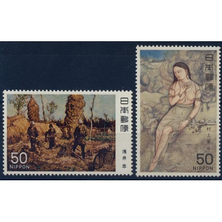 Japonia - Nr 1409 - 10 1979r - Malarstwo