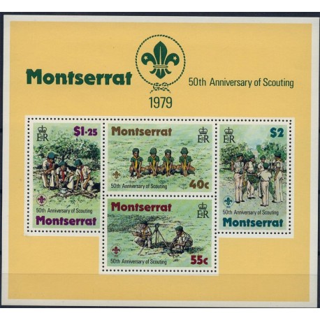 Montserrat - Bl 18 1979r - Scauting
