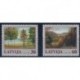 Łotwa - Nr 496 - 97 1999r - CEPT - Drzewa
