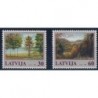 Łotwa - Nr 496 - 97 1999r - CEPT - Drzewa