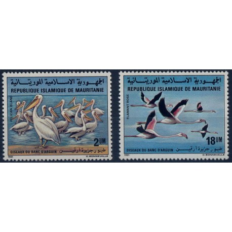Mauretania - Nr 738 - 39 1981r - Ptaki